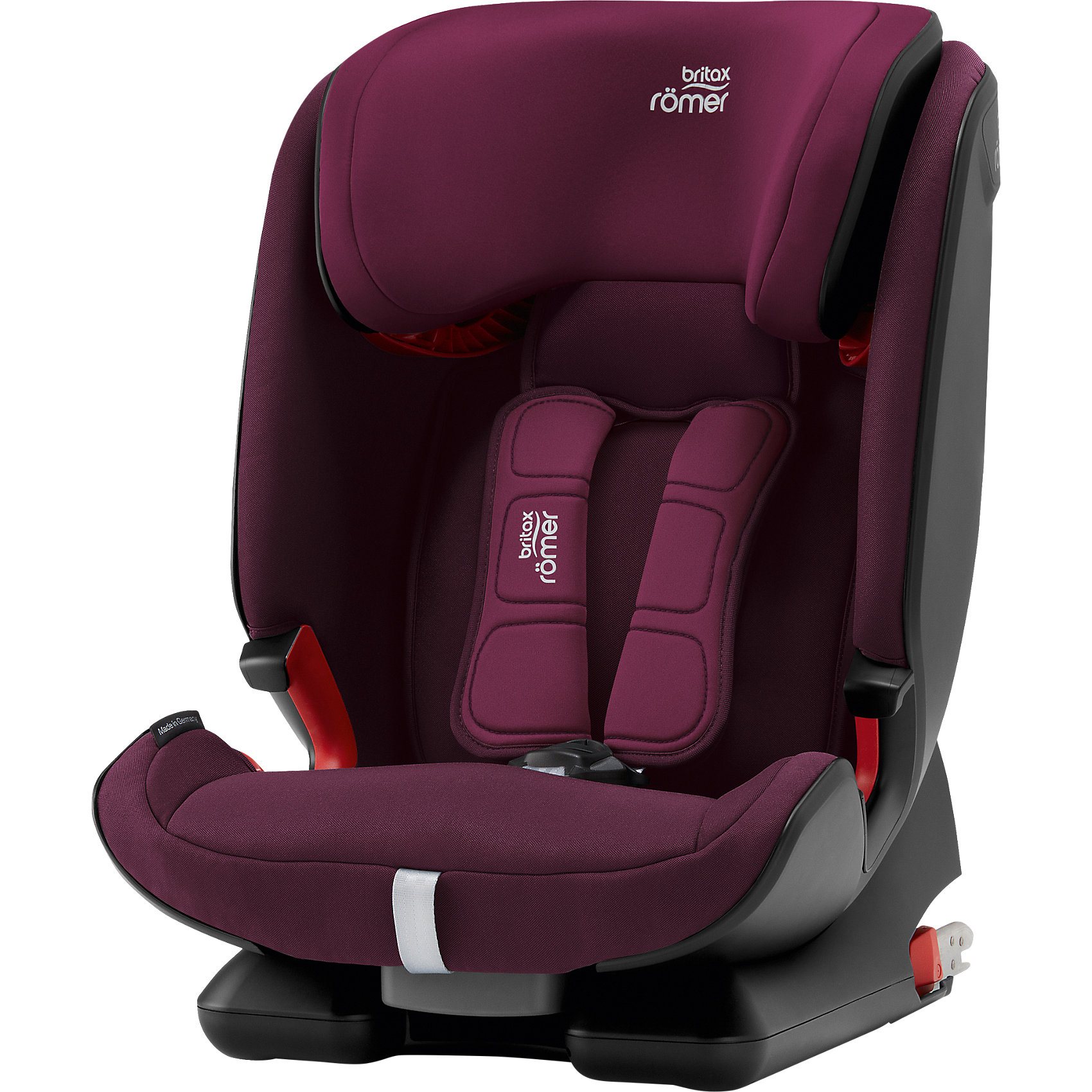 фото Детское автокресло britax roemer advansafix iv m burgundy red trendline britax römer