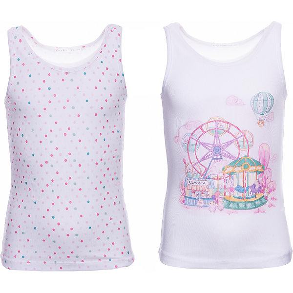 

Майка Ritta Romani, 2 шт, Белый, Майка Ritta Romani, 2 шт