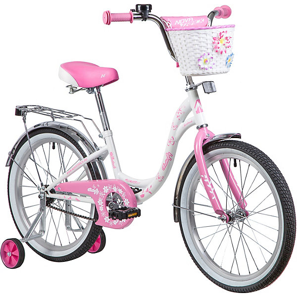 

Двухколёсный велосипед Novatrack Butterfly, 20 дюймов, Розовый, Двухколёсный велосипед Novatrack Butterfly, 20 дюймов