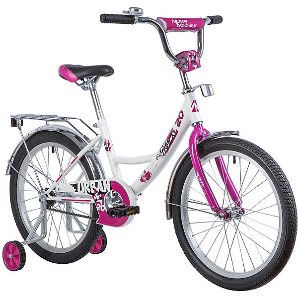 

Двухколёсный велосипед Novatrack Urban, 20 дюймов, Белый, Двухколёсный велосипед Novatrack Urban, 20 дюймов