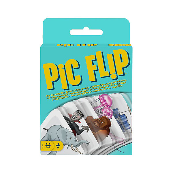 Mattel Настольная игра Matell Games Pic Flip игра настольная mattel games mattel games mp002xg00ogy