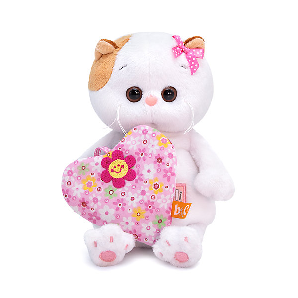 Мягкая игрушка Кошечка Ли-Ли baby с сердечком, 20 см Budi Basa 14080179