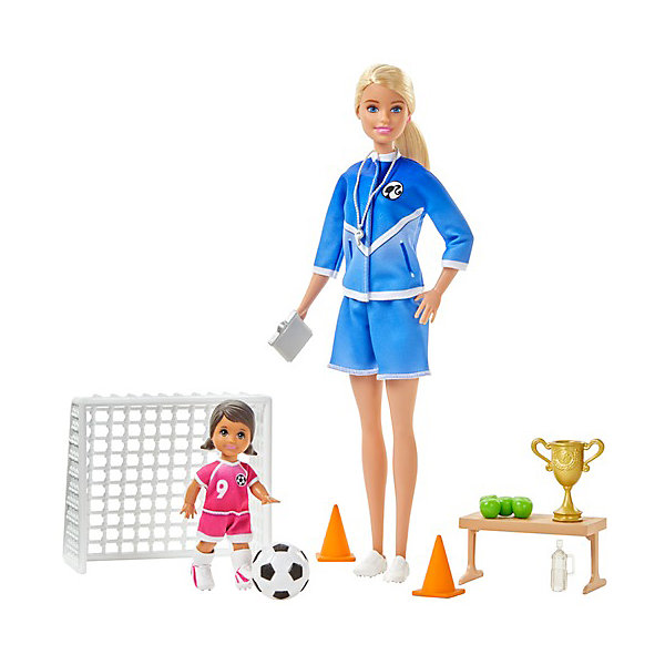 Игровой набор Barbie Футбольный тренер Mattel 14080770