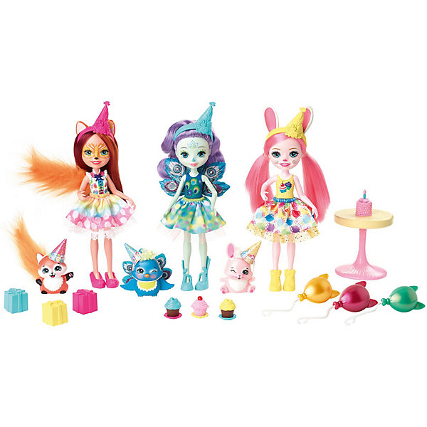 Игровой набор Enchantimals День рождения Mattel 14080840