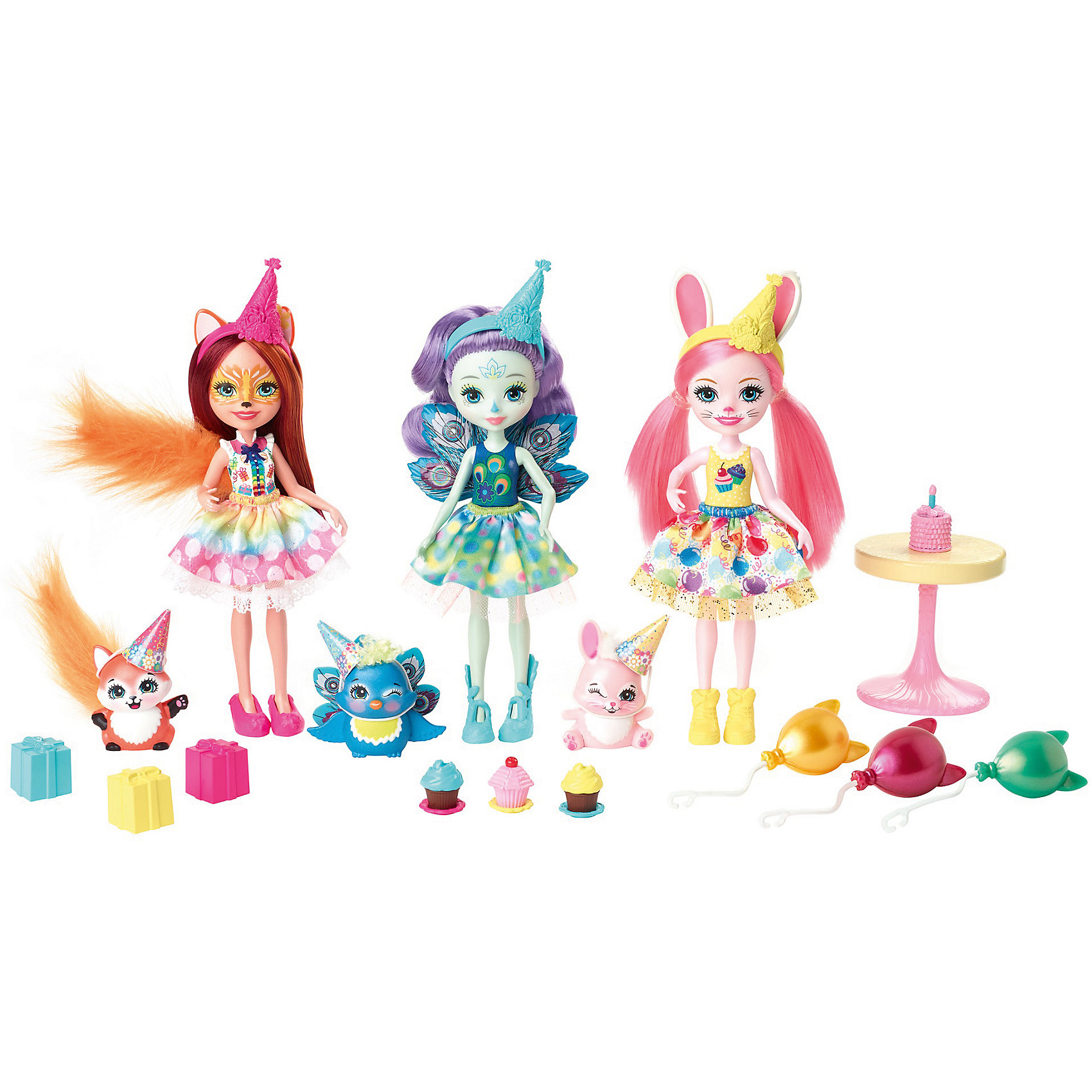 Игровой набор Enchantimals День рождения Mattel 14080840