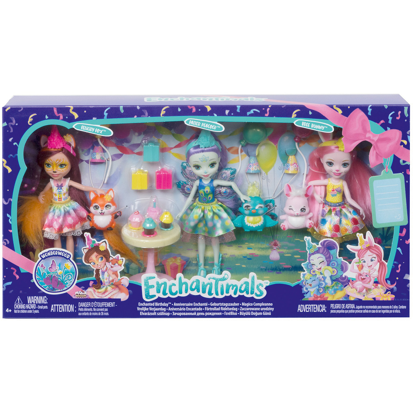 Игровой набор Enchantimals День рождения Mattel 14080840