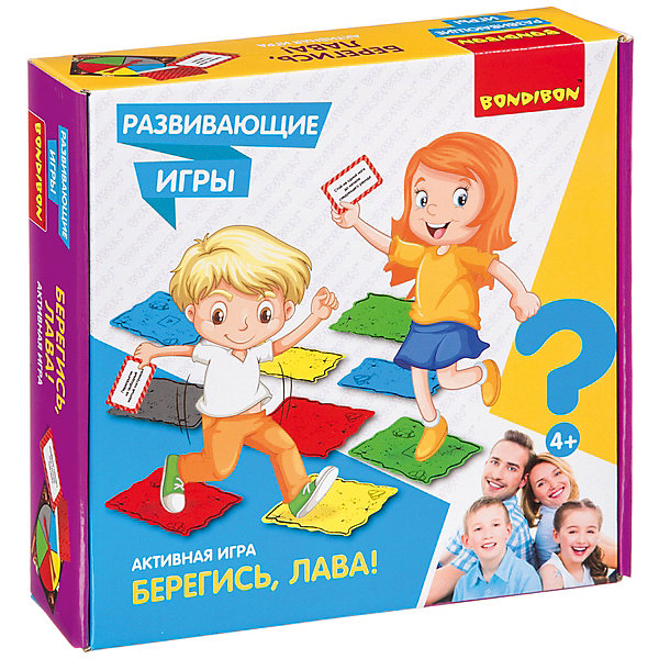 

Развивающая игра Bondibon Берегись, лава, Развивающая игра Bondibon Берегись, лава!