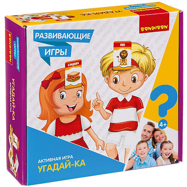 

Развивающая игра Bondibon Угадай-ка