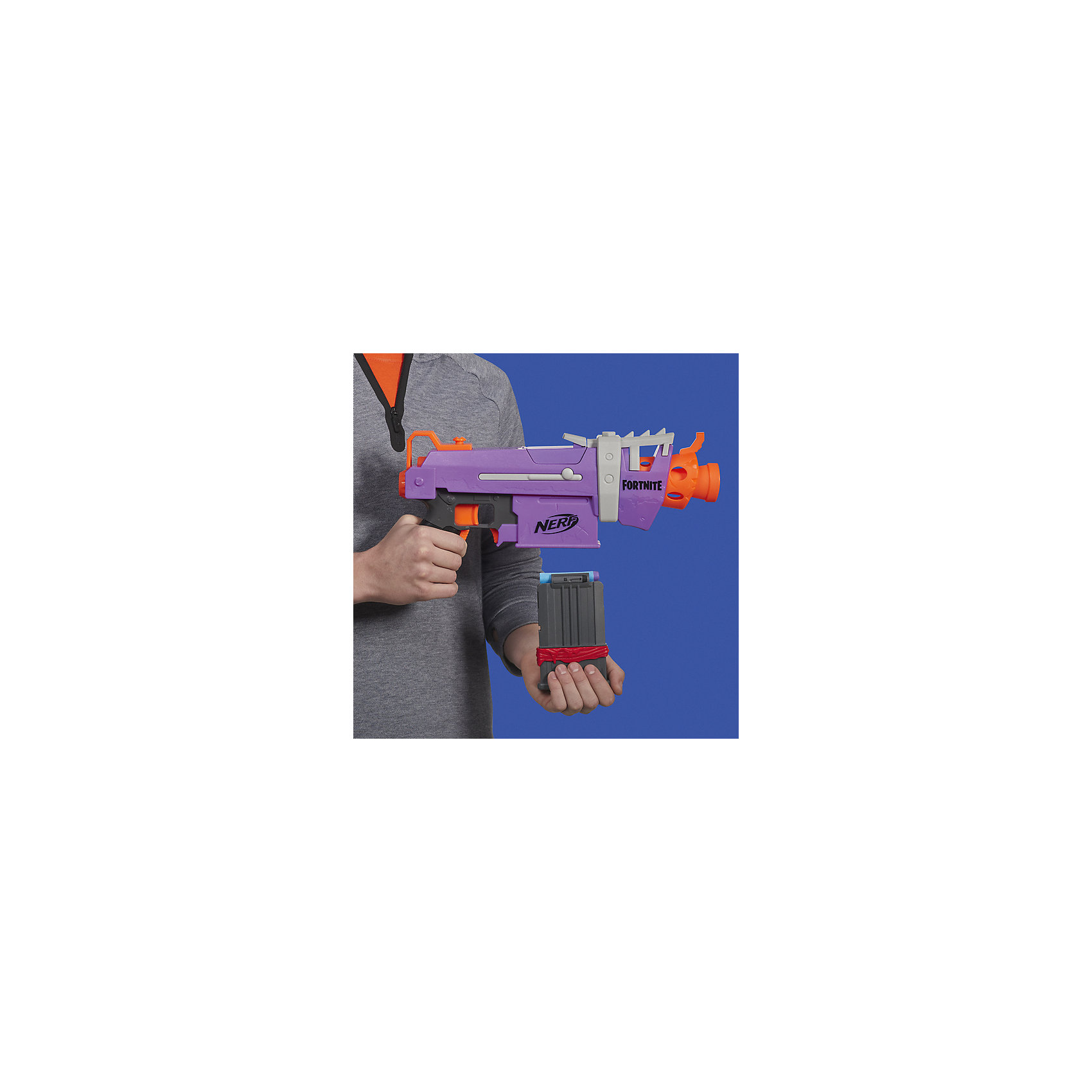 фото Бластер nerf fortnite smg-e hasbro