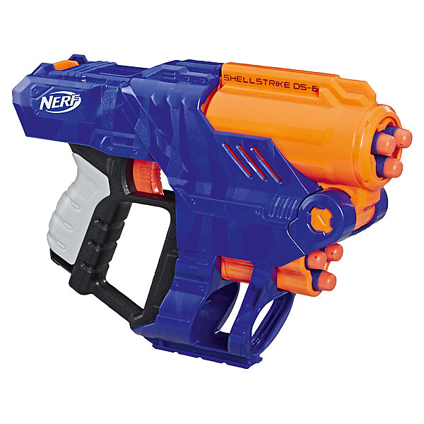 фото Бластер nerf elite шеллстрайк ds6 hasbro