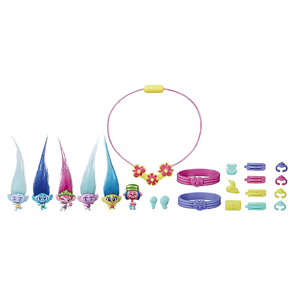 

Игровой набор Trolls World Tour Модные аксессуары, Разноцветный, Игровой набор Trolls World Tour Модные аксессуары
