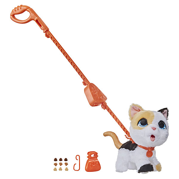 Интерактивная игрушка FurReal Friends "Шаловливый питомец" Котёнок, большой Hasbro 14132572