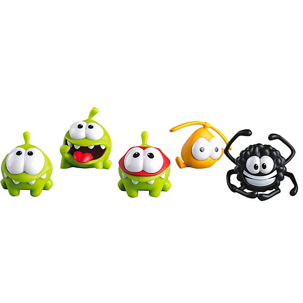 Prosto Toys Набор фигурок Prosto Toys Cut the Rope, 5 шт, 4 см