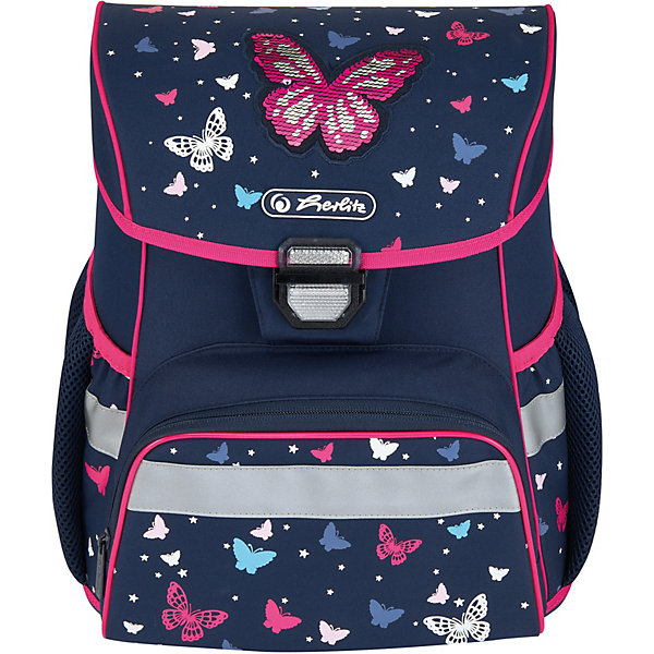 

Ранец Herlitz Loop Plus Butterfly, с наполнением, Pink/blau, Ранец Herlitz Loop Plus Butterfly, с наполнением