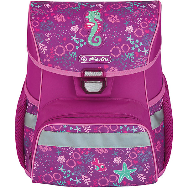

Ранец Herlitz Loop Plus Seahorse, с наполнением, Розовый, Ранец Herlitz Loop Plus Seahorse, с наполнением