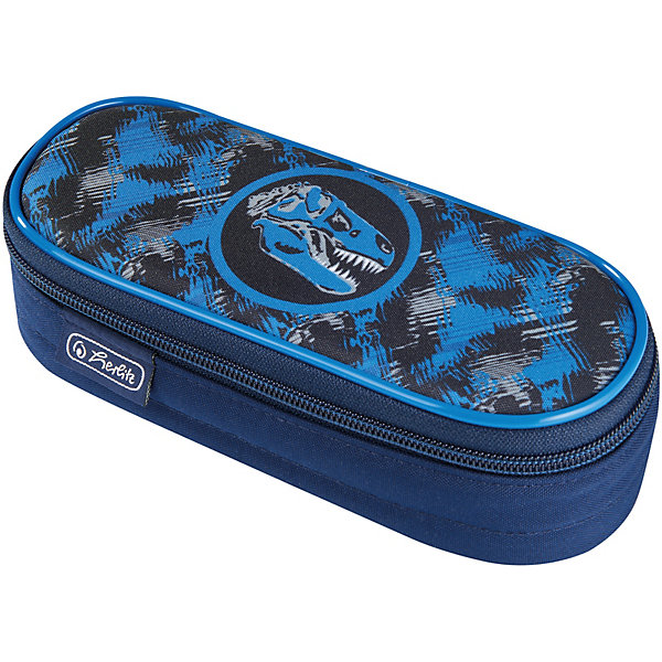 

Пенал-косметичка Herlitz Case Dino, Blau-kombi, Пенал-косметичка Herlitz Case Dino