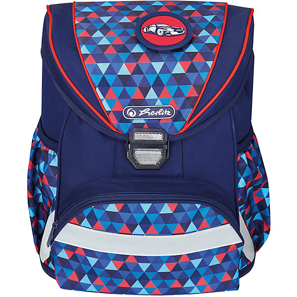 

Ранец Herlitz Ultralight Plus Geometric, с наполнением, Синий, Ранец Herlitz Ultralight Plus Geometric, с наполнением