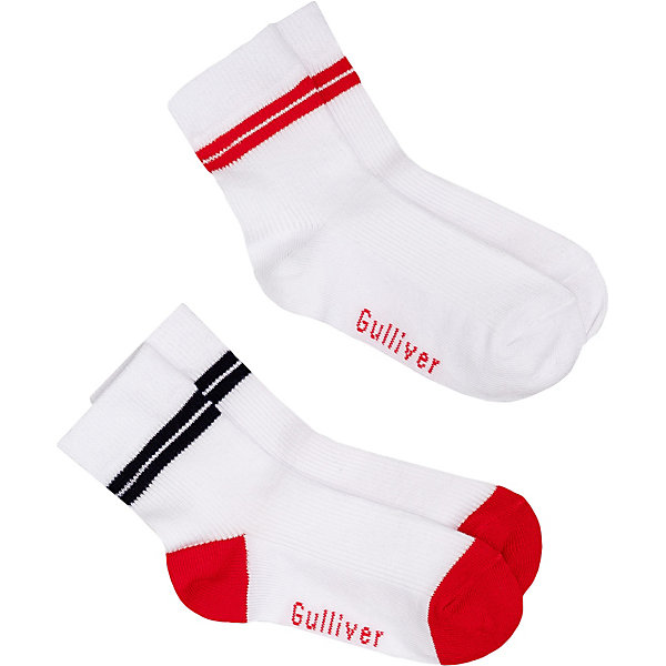 

Носки Gulliver, 2 пары, Белый, Носки Gulliver, 2 пары