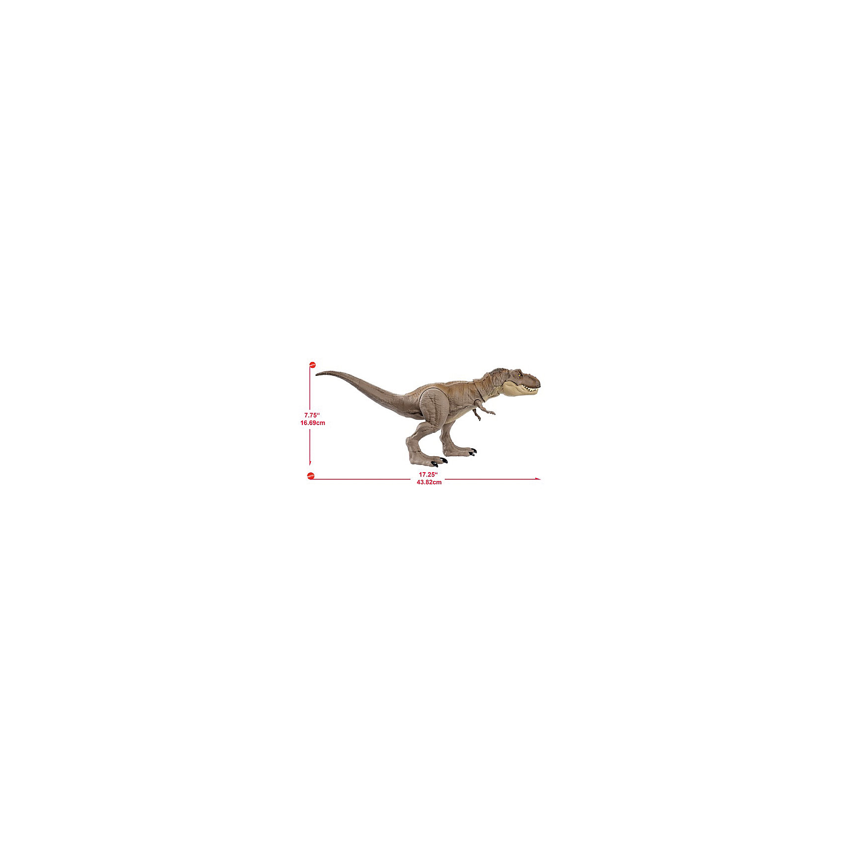 фото Фигурка динозавра jurrasic world свирепый тираннозавр рекс mattel
