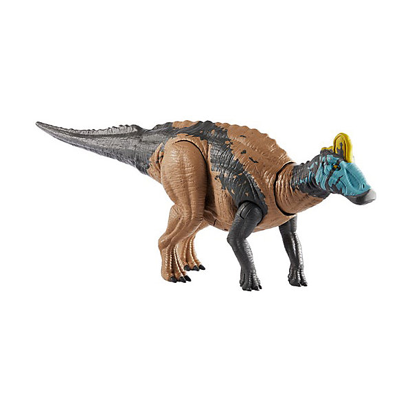 фото Фигурка динозавра jurrasic world primal attack "рычащие динозавры" эдмонтозавр mattel