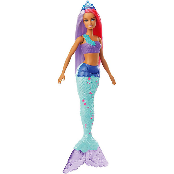 

Кукла Barbie "Русалочка" С голубым хвостом, Разноцветный, Кукла Barbie "Русалочка" С голубым хвостом