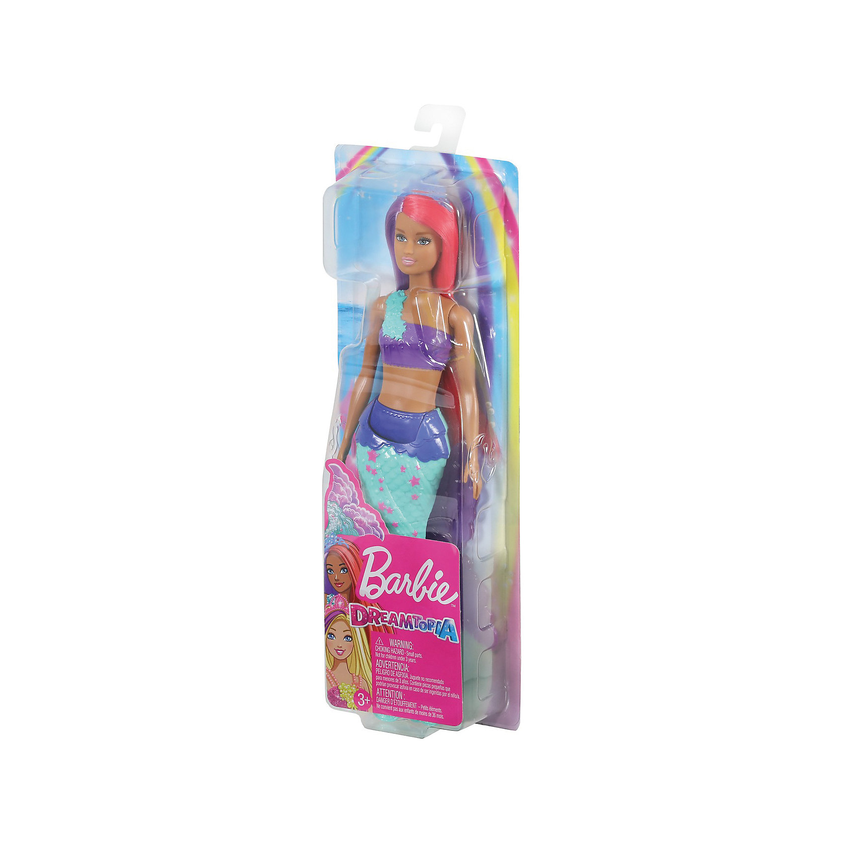 Кукла Barbie "Русалочка" С голубым хвостом Mattel 14198329