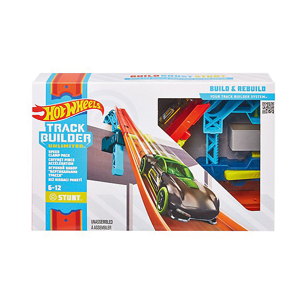 

Конструктор трасс Hot Wheels "Крутой поворот"Скоростной зажим, Разноцветный, Конструктор трасс Hot Wheels "Крутой поворот"Скоростной зажим
