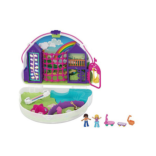 

Большой игровой набор Polly Pocket "Возьми с собой" Сумочка-радуга, Разноцветный, Большой игровой набор Polly Pocket "Возьми с собой" Сумочка-радуга