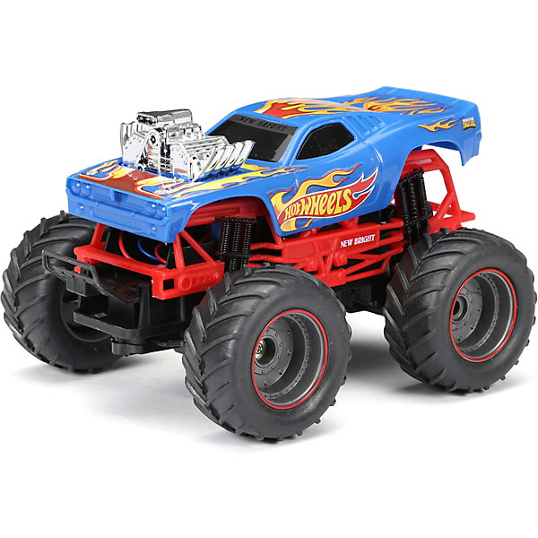 Радиоуправляемая машинка Monster Truck 1:24, синяя New Bright 14209176