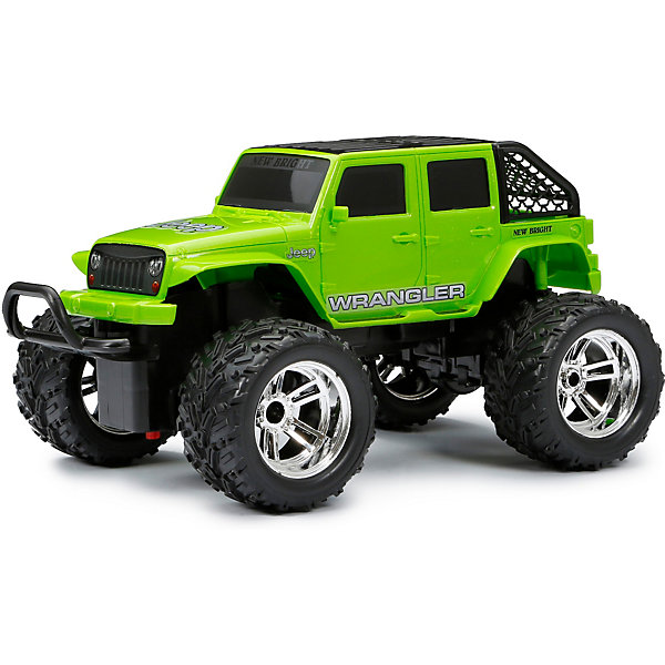 

Машинка New Bright 1:18 РУ Chargers Truck зеленая, Зеленый, Машинка New Bright 1:18 РУ Chargers Truck зеленая