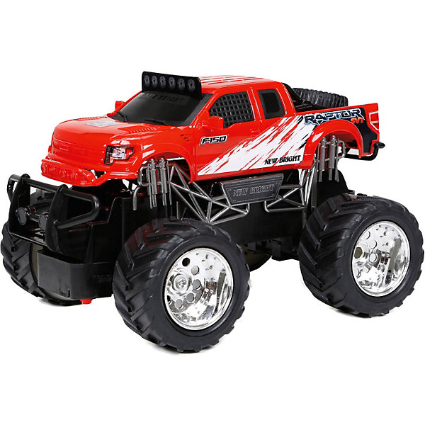 

Радиоуправляемая машинка New Bright Truck 1:24, красная, Красный, Радиоуправляемая машинка New Bright Truck 1:24, красная