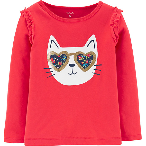 

Лонгслив Carters, Красный, Лонгслив Carters