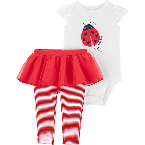 

Комплект Carters: боди и леггинсы, Белый, Комплект Carters: боди и леггинсы
