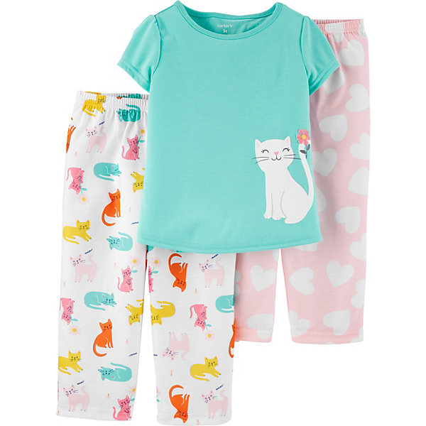 

Комплект Carters: футболка и брюки 2 шт, Голубой, Комплект Carters: футболка и брюки 2 шт