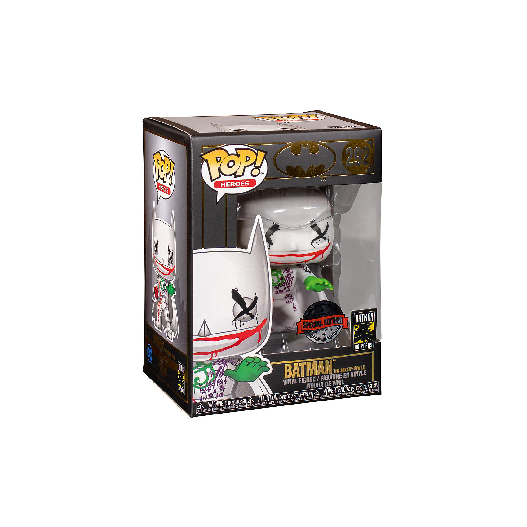 фото Фигурка funko pop! vinyl: dc: джокер в костюме бэтмена