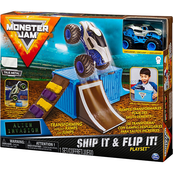 

Игровой набор Spin Master Monster Jam, c рампой