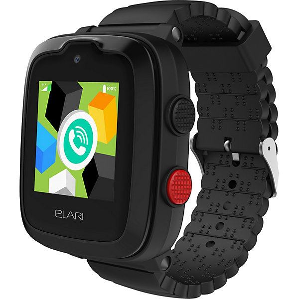 

Часы-телефон Elari KidPhone 4G, Черный, Часы-телефон Elari KidPhone 4G
