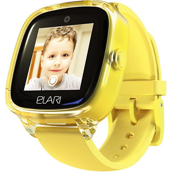 

Часы-телефон Elari KidPhone 4 Fresh, Желтый, Часы-телефон Elari KidPhone 4 Fresh
