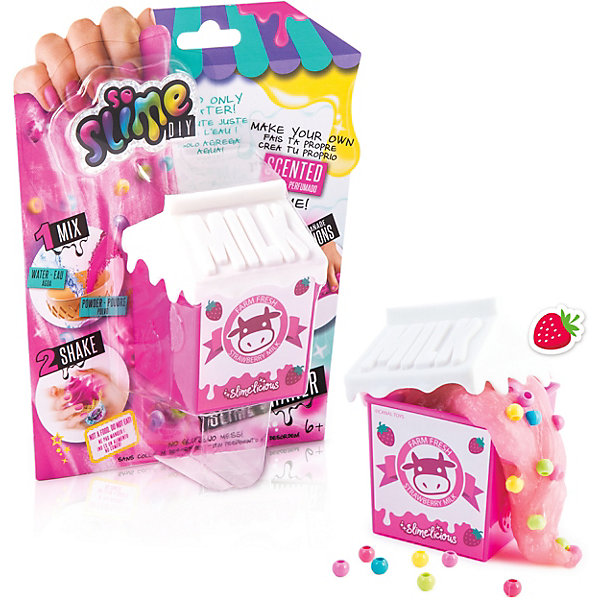 

Набор для изготовления слайма Canal toys So slime diy "Шейкер: Молоко, Розовый/белый, Набор для изготовления слайма Canal toys So slime diy "Шейкер: Молоко"