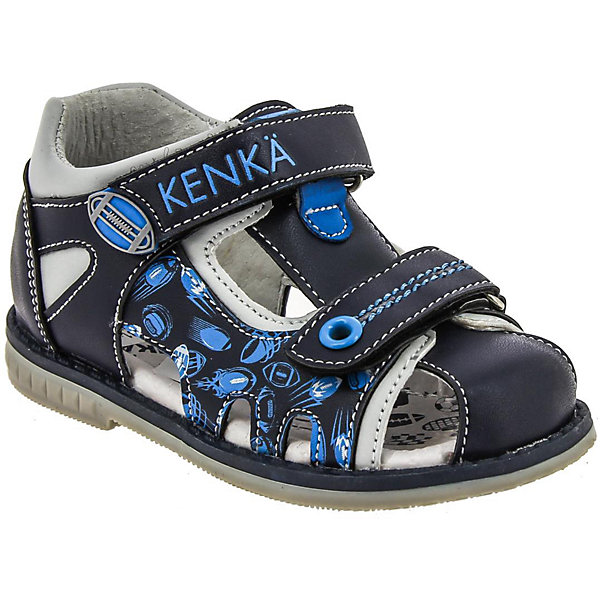 

Сандалии Kenka, Синий, Сандалии Kenka