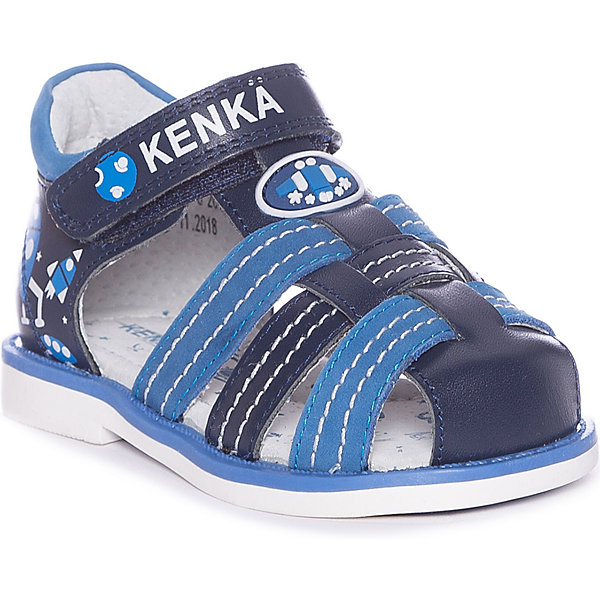 

Сандалии Kenka, Синий, Сандалии Kenka
