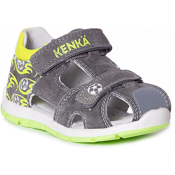 

Сандалии Kenka, Серый, Сандалии Kenka