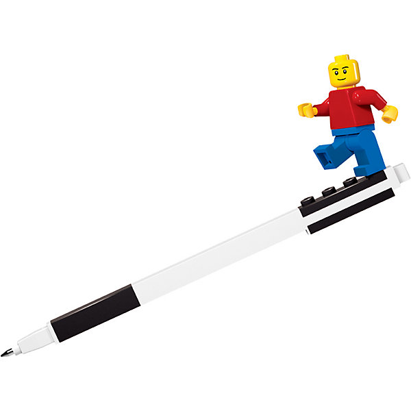 

Гелевая ручка с мини-фигуркой LEGO Classic, Черный, Гелевая ручка с мини-фигуркой LEGO Classic