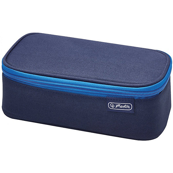 herlitz Пенал-косметичка Herlitz Beat Box кожаная косметичка на молнии box wet pack индиго