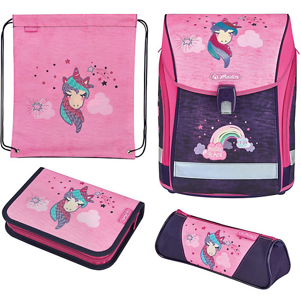 

Ранец Herlitz Midi Plus Unicorn, с наполнением, 38,5х30,5х22 см, Фиолетовый, Ранец Herlitz Midi Plus Unicorn, с наполнением, 38,5х30,5х22 см