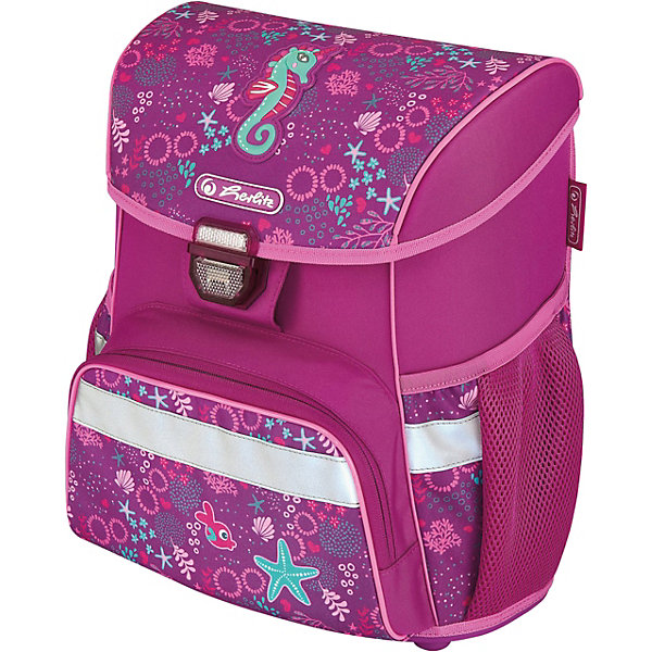 

Ранец Herlitz Loop Seahorse, без наполнения, Розовый, Ранец Herlitz Loop Seahorse, без наполнения