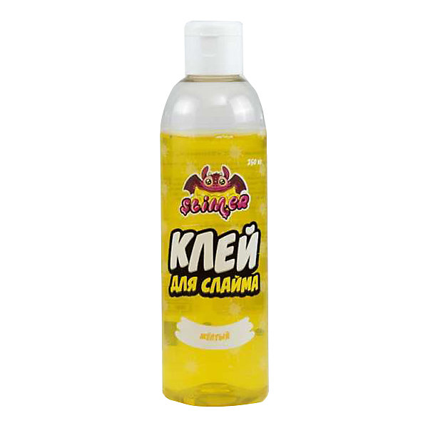 

Канцелярский клей для слаймов Slimer, 250 мл, Желтый, Канцелярский клей для слаймов Slimer, 250 мл