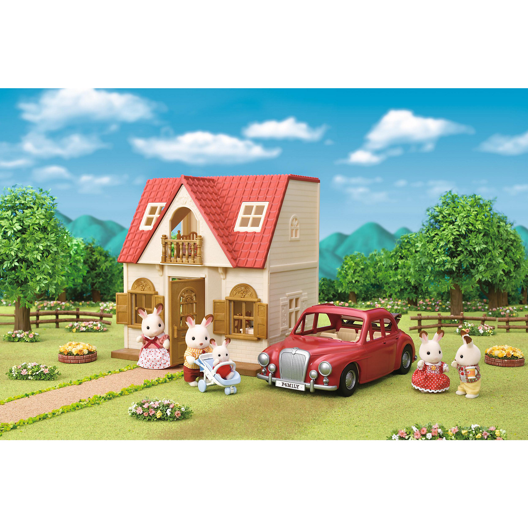 фото Игровой набор sylvanian families "семейный автомобиль" эпоха чудес