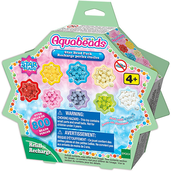 

Набор для творчества Aquabeads Звездные бусины, Зеленый, Набор для творчества Aquabeads Звездные бусины