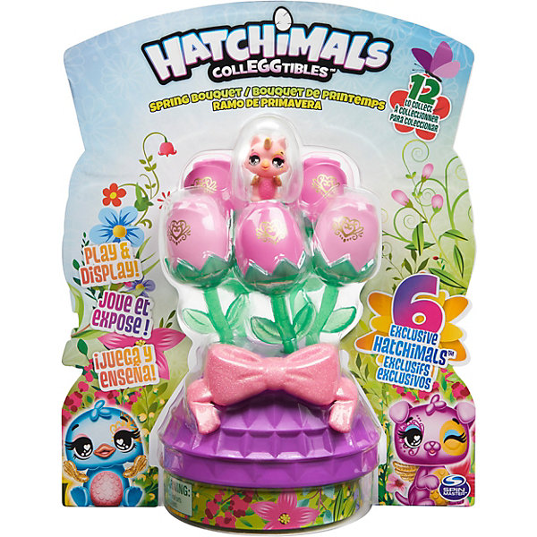 

Игровой набор Spin Master Hatchimals "Весенний букет, Разноцветный, Игровой набор Spin Master Hatchimals "Весенний букет"